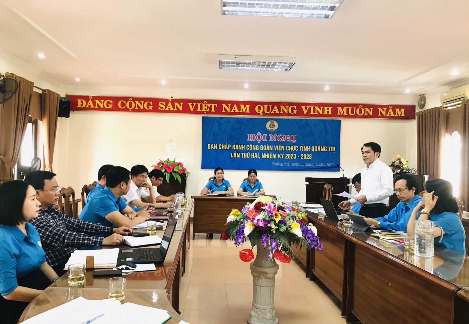 Công đoàn Viên chức tỉnh Quảng Trị: Tổ chức Hội nghị Ban chấp hành lần thứ hai, nhiệm kỳ 2023 – 2028
