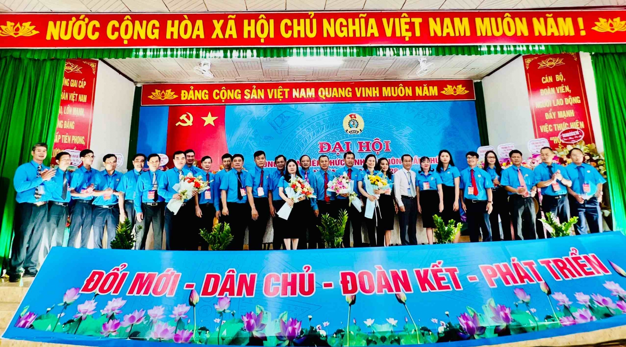 Đại hội Công đoàn Viên chức tỉnh Đắk Nông lần thứ III, nhiệm kỳ 2023-2028 thành công tốt đẹp.