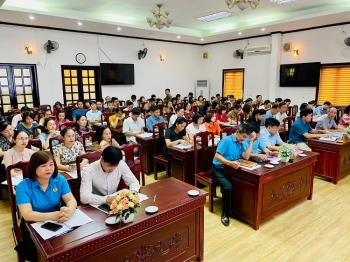 Công đoàn Viên chức tỉnh Thái Nguyên tổ chức tập huấn công tác công đoàn năm 2022