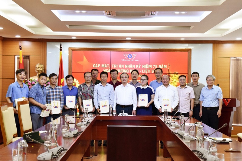 Công đoàn Đài Tiếng nói Việt Nam tổ chức gặp mặt tri ân nhân dịp  kỷ niệm 75 năm Ngày thương binh liệt sĩ 27/7