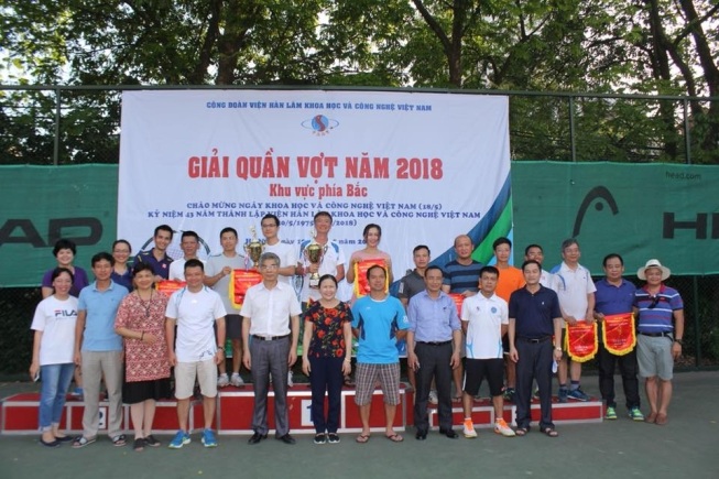 CĐ Viện Hàn lâm Khoa học và Công nghệ Việt Nam tổ chức Giải quần vợt