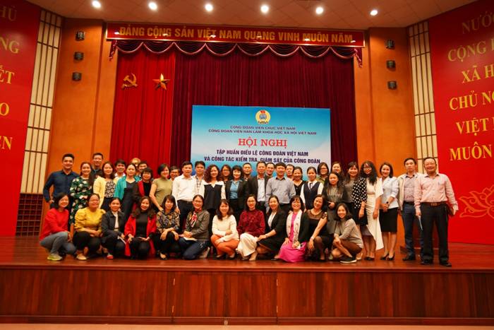 Công đoàn Viện Hàn lâm Khoa học xã hội Việt Nam: Tập huấn công tác Công đoàn năm 2020 cho cán bộ chủ chốt các cấp công đoàn Viện Hàn lâm