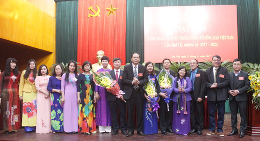 CĐCQ Trung ương Hội nông dân Việt Nam tổ chức Đại hội lần thứ IX, nhiệm kỳ 2017- 2022