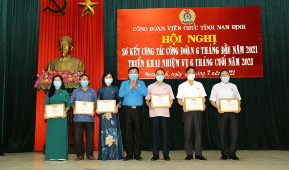 CĐVC tỉnh Nam Định triển khai nhiệm vụ công tác 6 tháng cuối năm 2021
