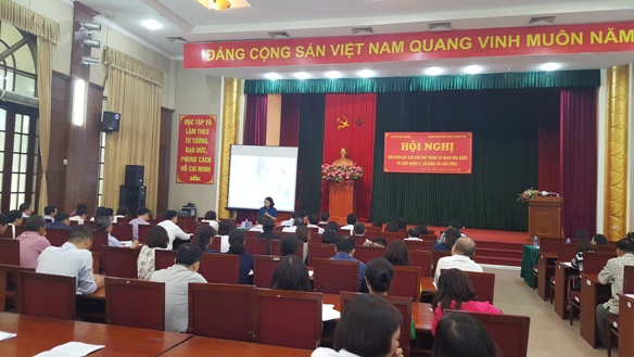 CĐVC thành phố Hà Nội phối hợp tổ chức Hội nghị tuyên truyền, phổ biến pháp luật cho cán bộ Công đoàn cơ sở năm 2018