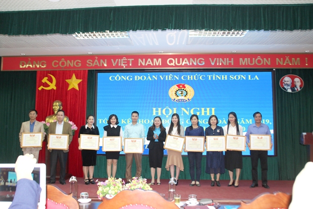 Công đoàn Viên chức tỉnh Sơn La tổng kết hoạt động công đoàn năm 2019