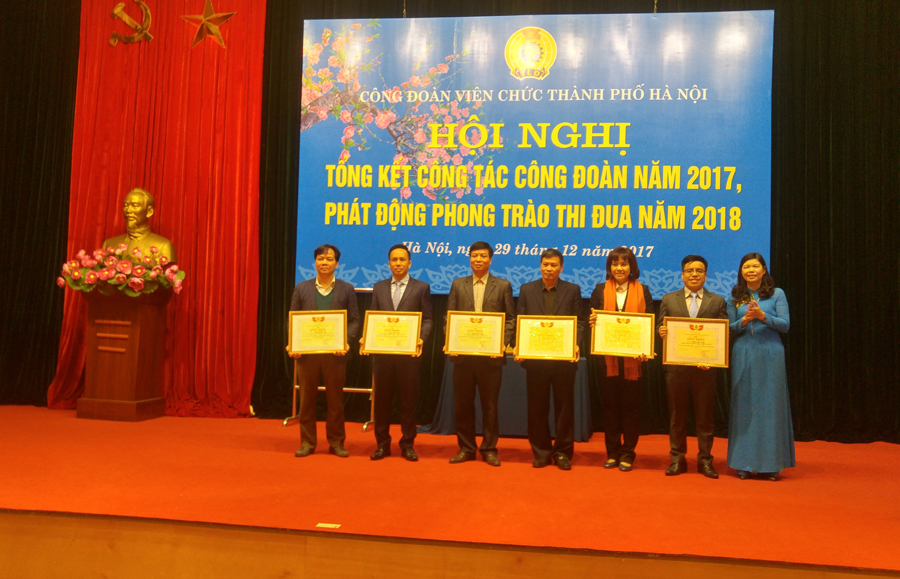 CĐVC Hà Nội tổng kết 2017 và phát động phong trào thi đua năm 2018