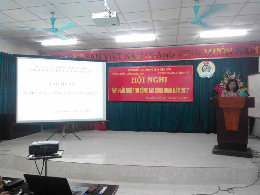 CĐVC tỉnh Điện Biên tổ chức Hội nghị tập huấn cho cán bộ Công đoàn cơ sở