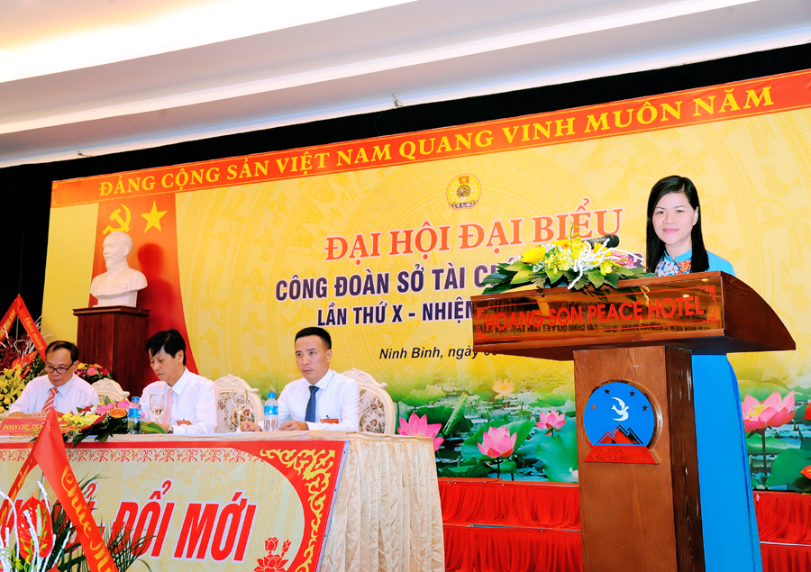 CĐVC tỉnh Ninh Bình chỉ đạo Công đoàn Sở Tài chính tổ chức Đại hội điểm