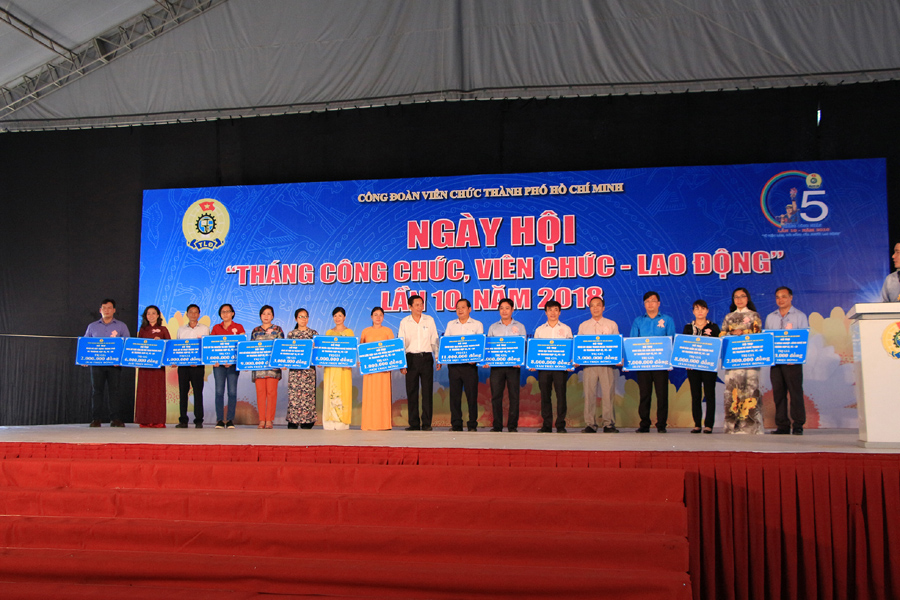 CĐVC TP Hồ Chí Minh tổ chức Ngày hội “Tháng Công chức, Viên chức – Lao động” lần 10 năm 2018