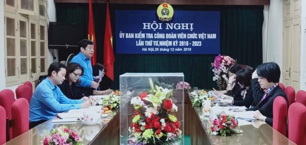 Ủy ban Kiểm tra Công đoàn Viên chức Việt Nam tổ chức  hội nghị lần thứ Tư, nhiệm kỳ 2018 - 2023