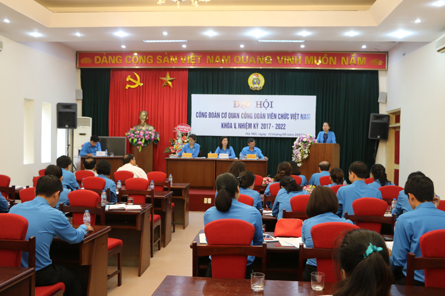Đại hội Công đoàn cơ quan Công đoàn Viên chức Việt Nam lần thứ V