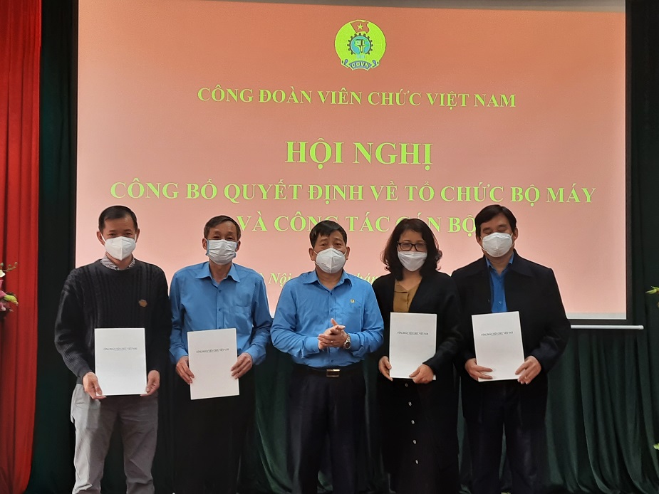 Công đoàn Viên chức Việt Nam tổ chức Hội nghị công bố...