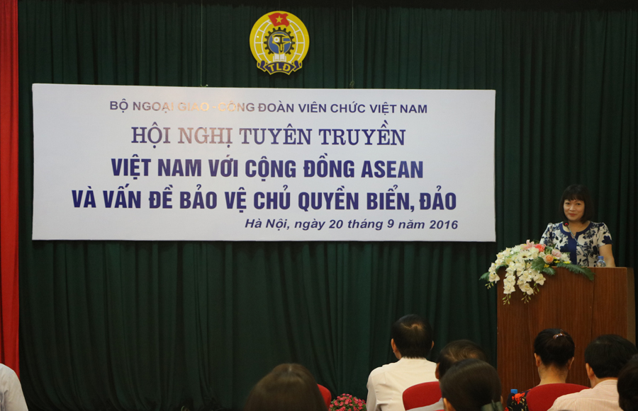 Hội nghị tuyên truyền “Việt Nam với cộng đồng ASEAN và vấn đề bảo vệ chủ quyền biển, đảo”