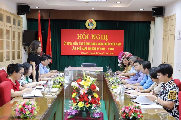 Hội nghị Ủy ban Kiểm tra Công đoàn Viên chức Việt Nam Lần thứ năm, nhiệm kỳ 2018 - 2023