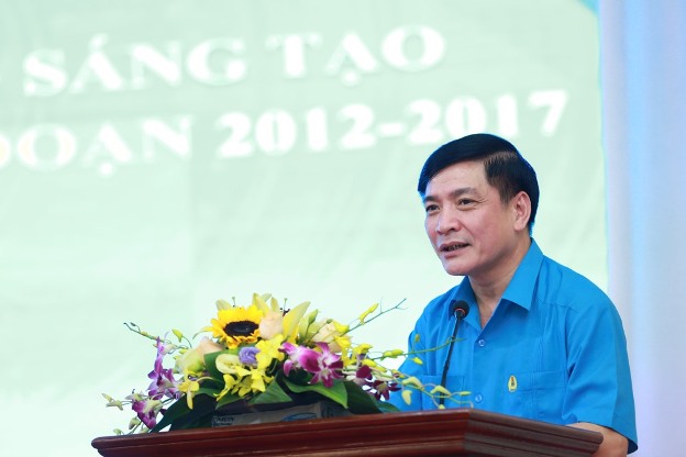 Tổng Liên đoàn Lao động Việt Nam tổ chức Hội nghị sơ kết 5 năm phong trào thi đua lao động sáng tạo trong CNVCLĐ giai đoạn 2012-2017