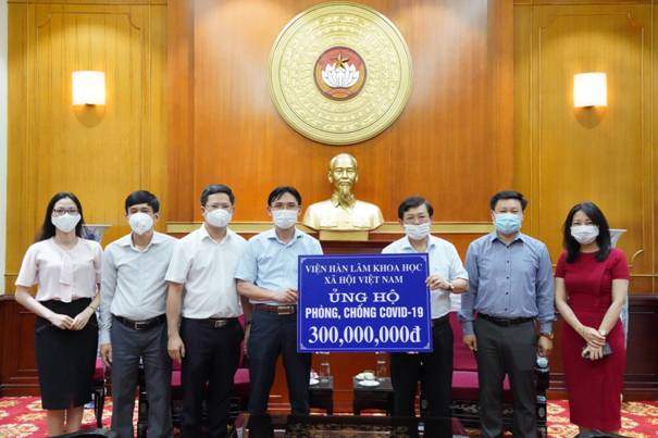 Công đoàn Viện Hàn lâm Khoa học xã hội Việt Nam ủng hộ phòng, chống dịch Covid-19 và chương trình