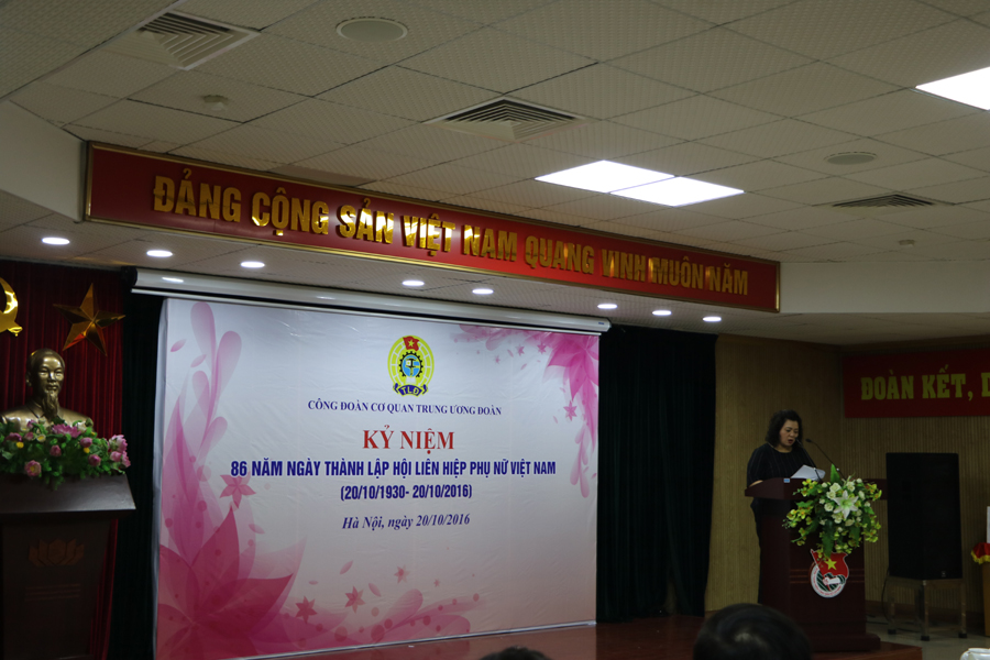 CĐCQ Trung ương Đoàn tổ chức Lễ kỷ niệm 86 năm ngày thành lập Hội LHPN Việt Nam và Ngày hội làm đẹp năm 2016